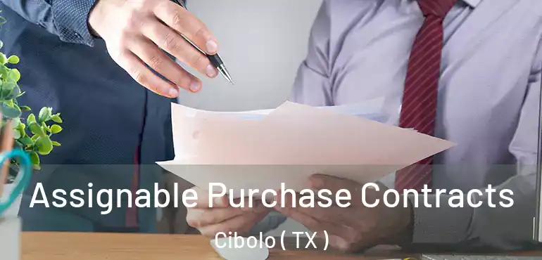  Assignable Purchase Contracts Cibolo ( TX )