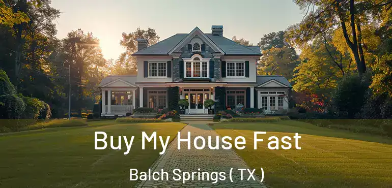  Buy My House Fast Balch Springs ( TX )