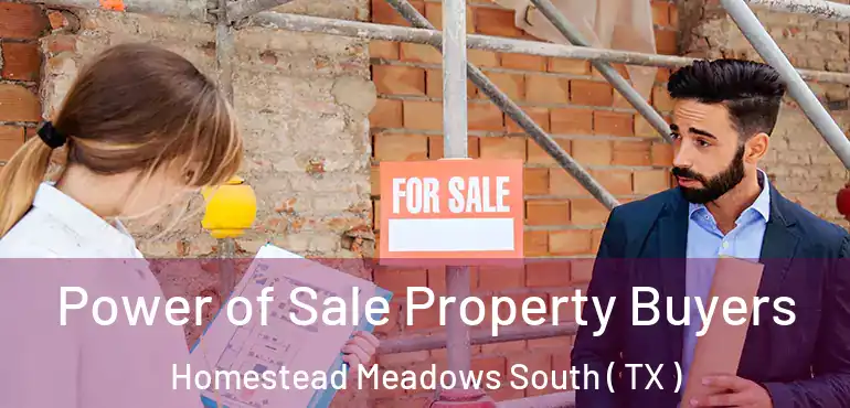  Power of Sale Property Buyers Homestead Meadows South ( TX )