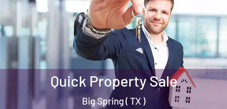  Quick Property Sale Big Spring ( TX )