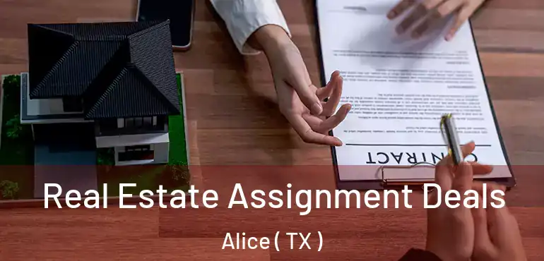  Real Estate Assignment Deals Alice ( TX )