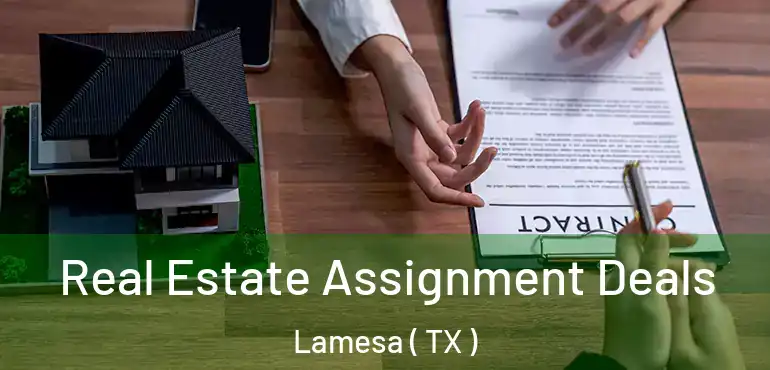  Real Estate Assignment Deals Lamesa ( TX )