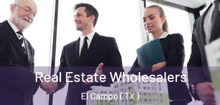  Real Estate Wholesalers El Campo ( TX )