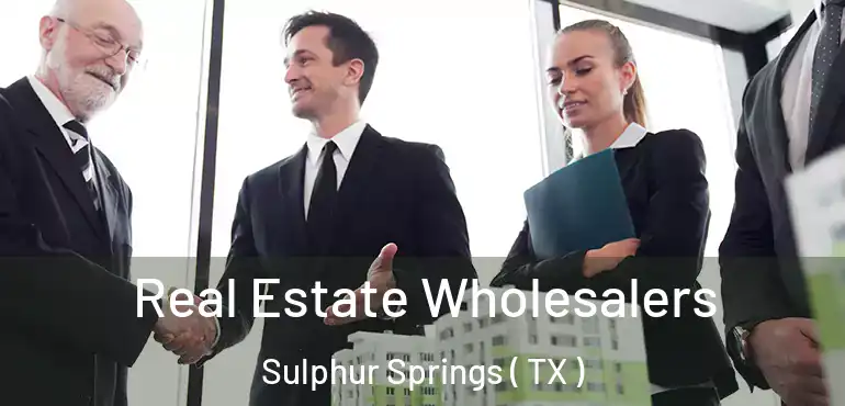  Real Estate Wholesalers Sulphur Springs ( TX )