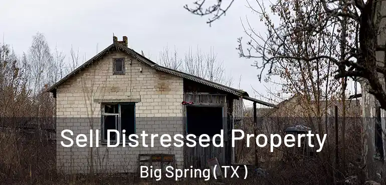  Sell Distressed Property Big Spring ( TX )