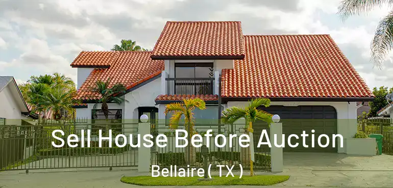  Sell House Before Auction Bellaire ( TX )
