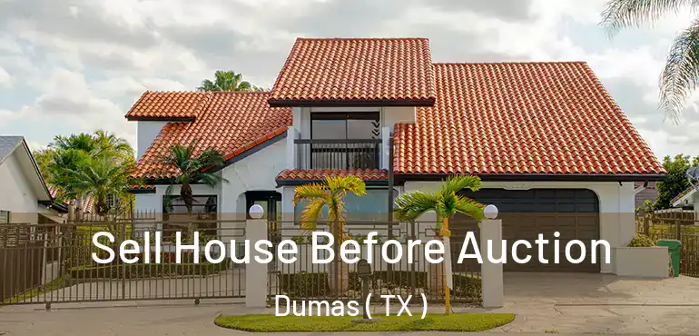  Sell House Before Auction Dumas ( TX )