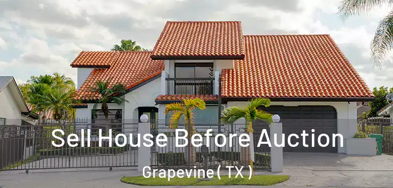  Sell House Before Auction Grapevine ( TX )
