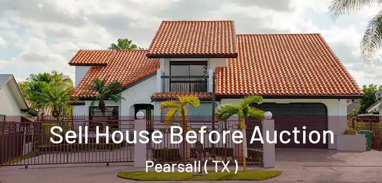  Sell House Before Auction Pearsall ( TX )