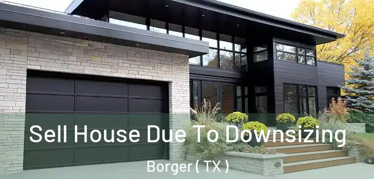  Sell House Due To Downsizing Borger ( TX )