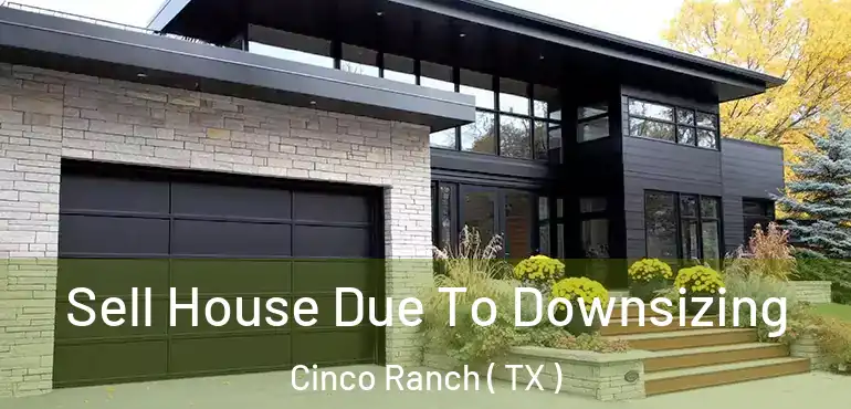  Sell House Due To Downsizing Cinco Ranch ( TX )