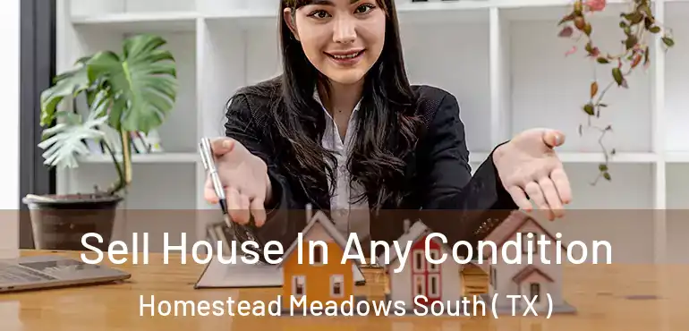  Sell House In Any Condition Homestead Meadows South ( TX )