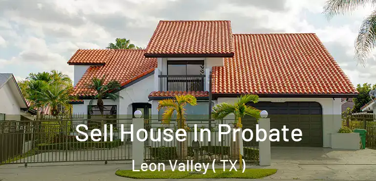 Sell House In Probate Leon Valley ( TX )