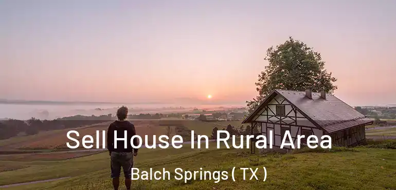  Sell House In Rural Area Balch Springs ( TX )