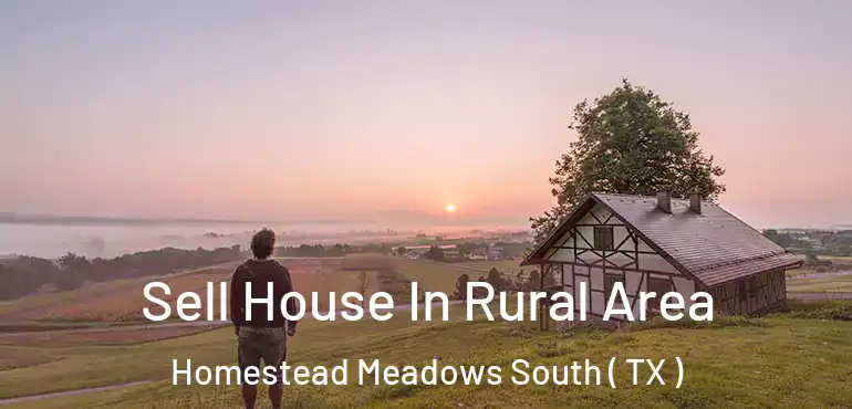  Sell House In Rural Area Homestead Meadows South ( TX )