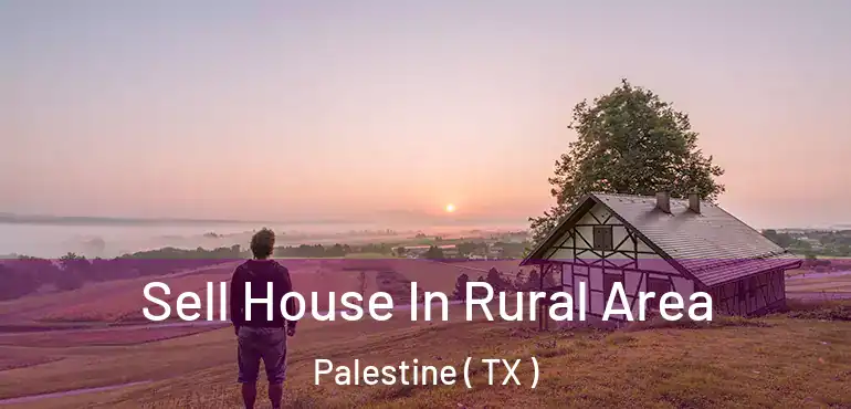  Sell House In Rural Area Palestine ( TX )