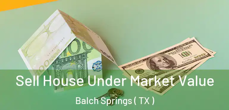  Sell House Under Market Value Balch Springs ( TX )