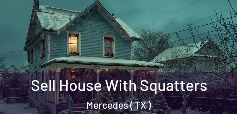  Sell House With Squatters Mercedes ( TX )