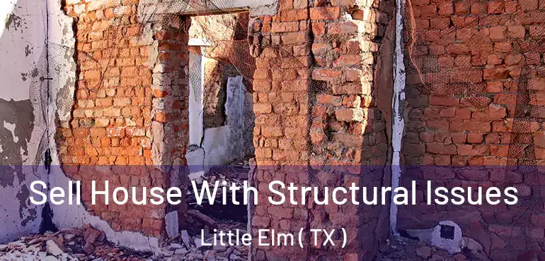  Sell House With Structural Issues Little Elm ( TX )