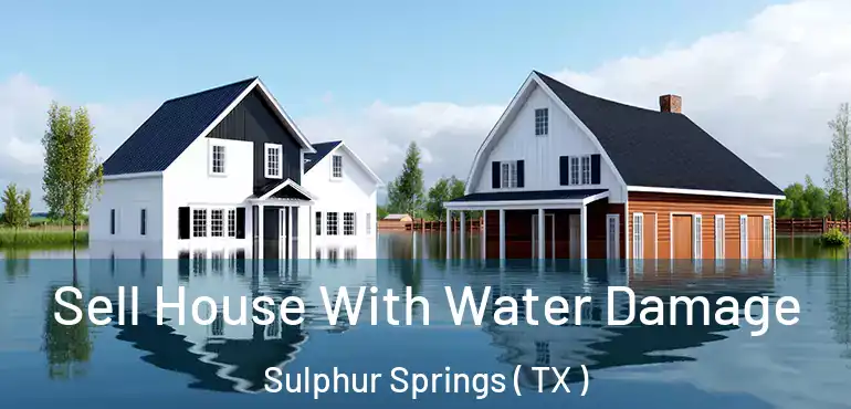  Sell House With Water Damage Sulphur Springs ( TX )