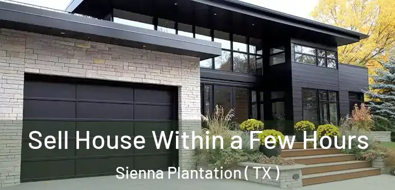  Sell House Within a Few Hours Sienna Plantation ( TX )