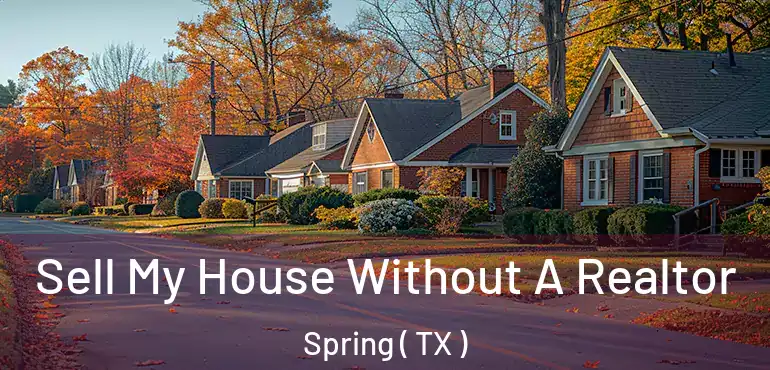  Sell My House Without A Realtor Spring ( TX )