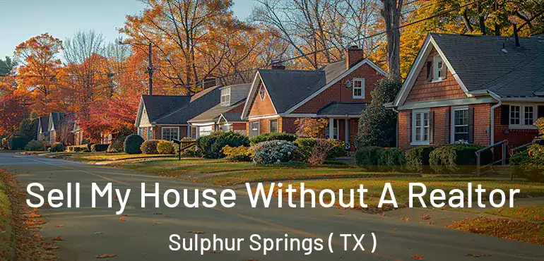  Sell My House Without A Realtor Sulphur Springs ( TX )