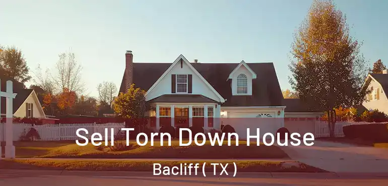  Sell Torn Down House Bacliff ( TX )