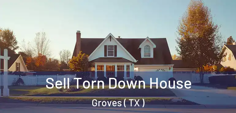  Sell Torn Down House Groves ( TX )