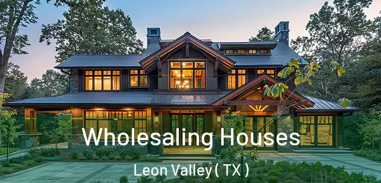  Wholesaling Houses Leon Valley ( TX )