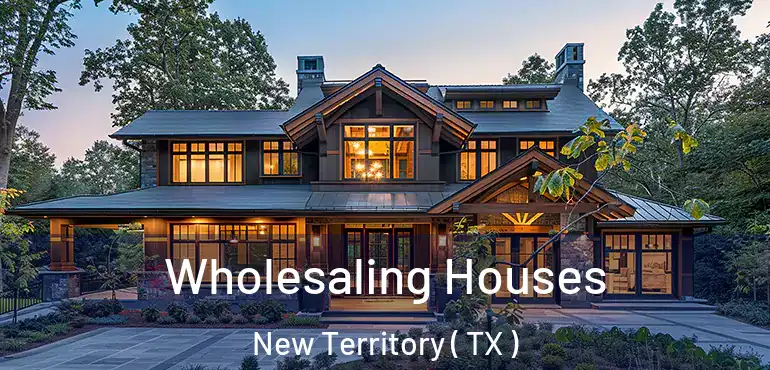  Wholesaling Houses New Territory ( TX )